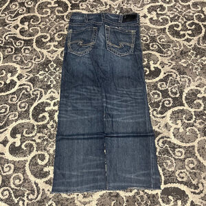 Men's Silver Jeans Co. Blue Zac Straight Jeans Waist 32